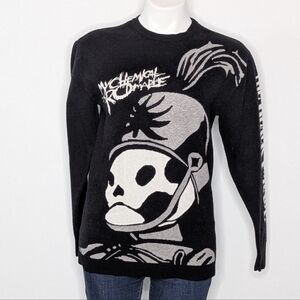 My Chemical Romance The Black Parade Black White Long Sleeve Sweater S